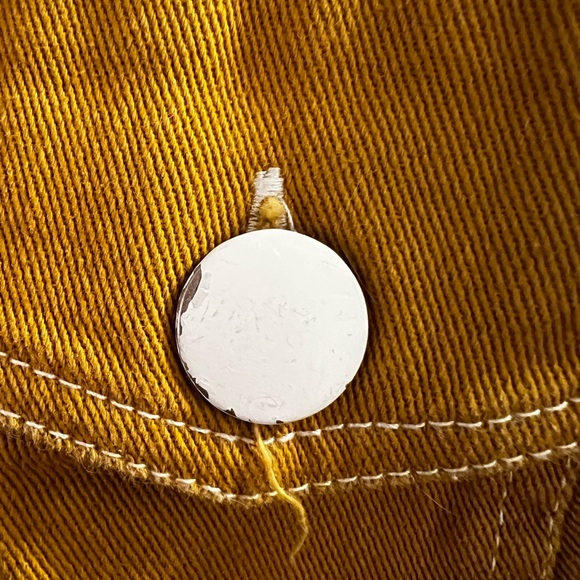 ModClot mustard yellow jean jacket - Picture 4 of 5